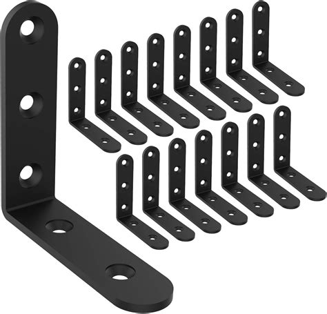 3x3 black metal bracket|Black Angles, Brackets & Braces .